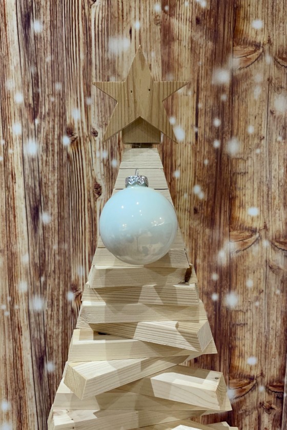 Boule de Noël • Nacré Brillante • 8 cm