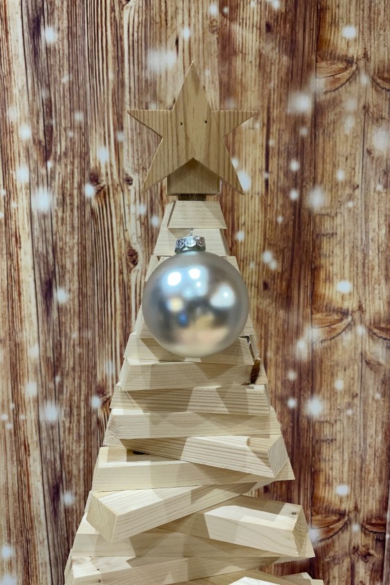 Boule de Noël • Argentée Mate • 8 cm
