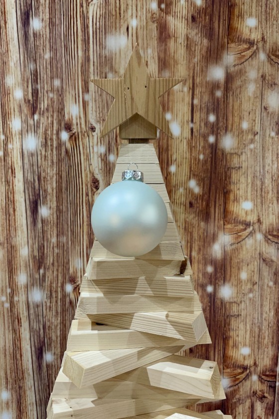 Boule de Noël • Nacré Mate • 8 cm