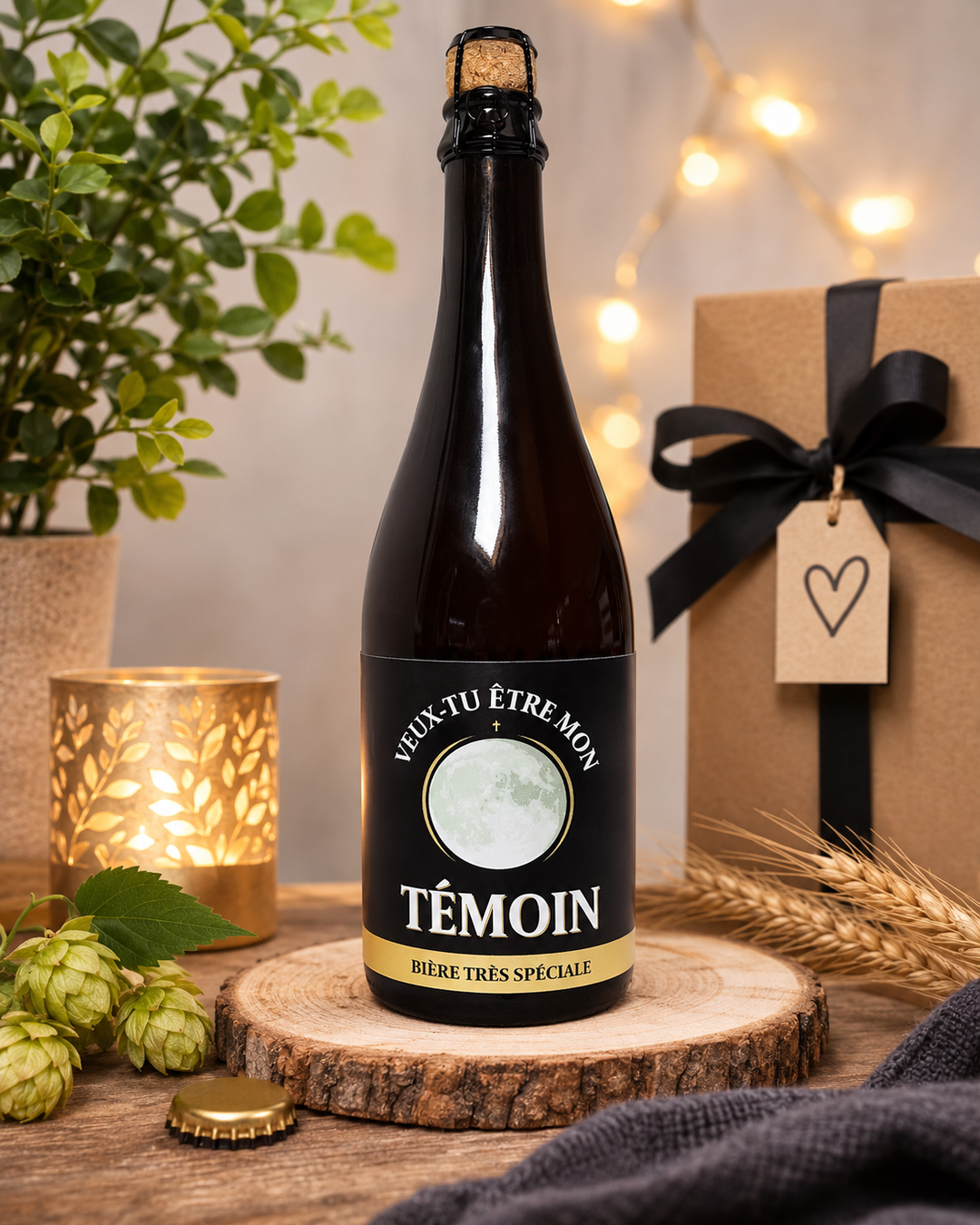 Demande Témoin – Bouteille de bière